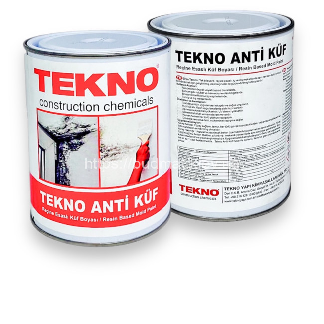 Краска против плесени блокирующая Tekno Anti Kuf 3 кг. TAKUF3 (белая) Краска против плесени блокирующая Tekno Anti Kuf 3 кг. TAKUF3 (белая)