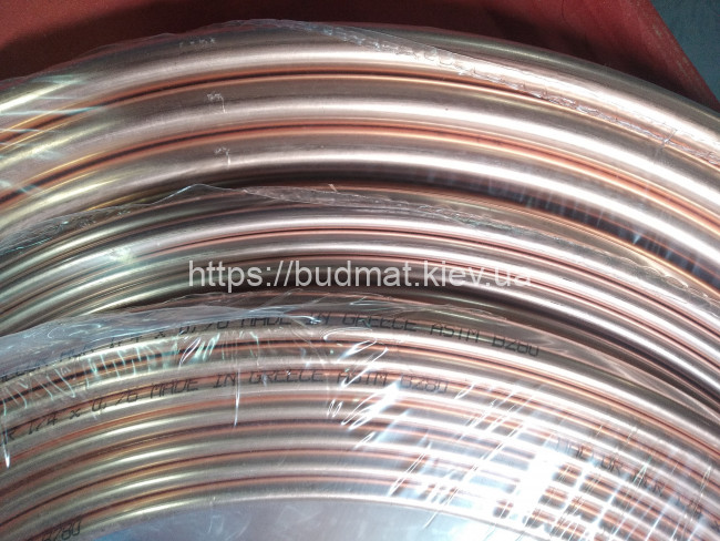 Труба медная Halcor 1/4’’ (6,35 * 0,71/0,76)