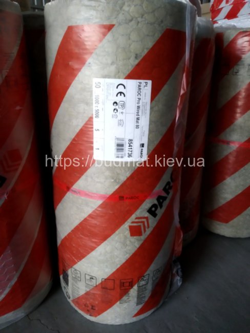 Прошивной мат PAROC WIRED MAT 80