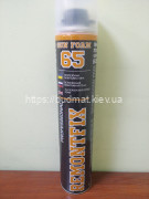 Профессиональная полиуратановая монтажная пена Polyurethane Foam GUN-TYPE Remontfix 65 Профессиональная полиуратановая монтажная пена Polyurethane Foam GUN-TYPE Remontfix 65