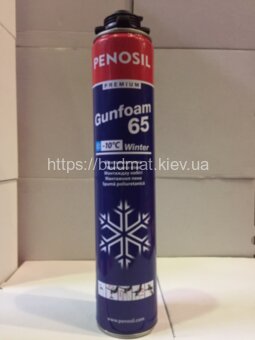 Монажная полиуретановая пена PENOSIL Premium GunFoam 65 Winter/Зимняя