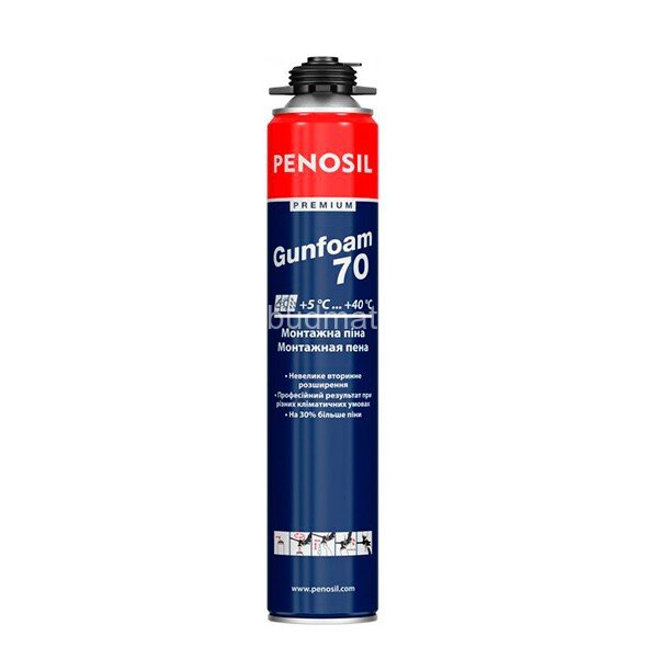 Полиуретановая монтажная пена PENOSIL Premium GunFoam 70
