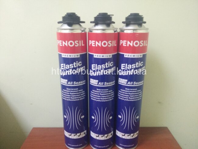 Професcиональная эластичная пена Premium Elastic GunFoam All Season