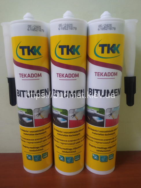 Герметик битумный Tekadom Bitumen (Черный)