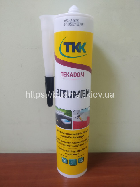 Герметик битумный Tekadom Bitumen (Черный)