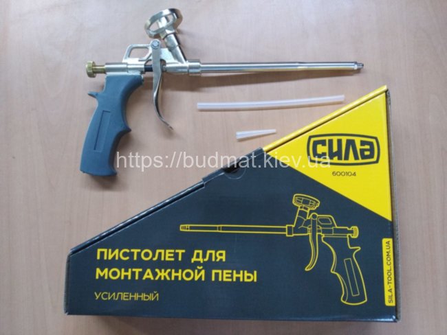Пистолет для монтажной пены усиленный