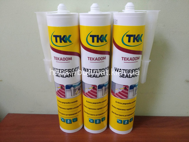 Прозрачный герметик WATERPROOF SEALANT для быстрого устранения течи